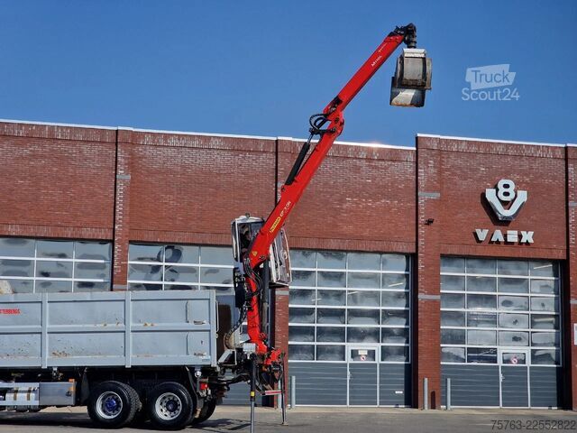 Camion-benne avec grue Scania G500 6x2 - Tipper + Palfinger epsilon M110L - R...