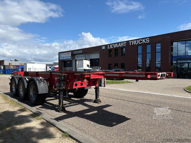 Konteineru pārvadājumi Schmitz Cargobull SCF24 20FT Chassis / Tank / ADR / BPW Axles / D...