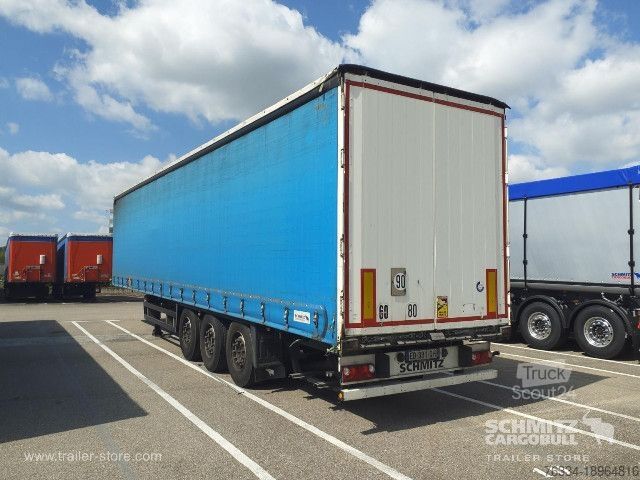 Auflieger mit Pritsche & Plane Schmitz Cargobull Semitrailer Curtainsider Standard