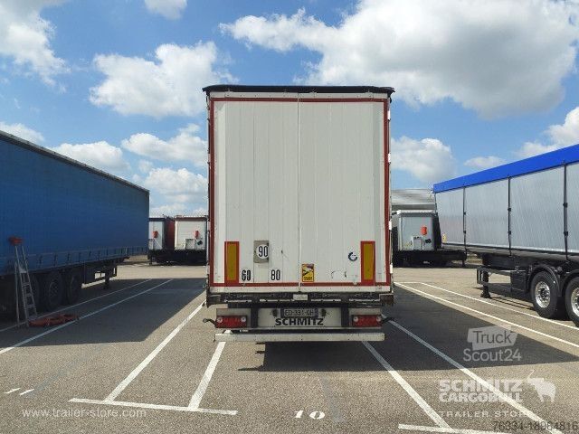 Auflieger mit Pritsche & Plane Schmitz Cargobull Semitrailer Curtainsider Standard