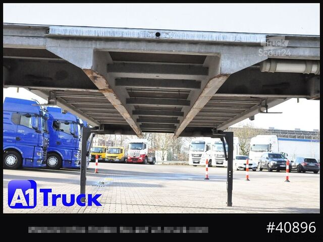 Nadwozie wymienne z platformą i plandeką WECON WPR 745, verzinkt, 2520  innen, Code XL