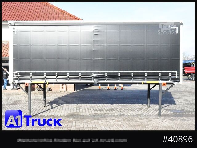 Nadwozie wymienne z platformą i plandeką WECON WPR 745, verzinkt, 2520  innen, Code XL