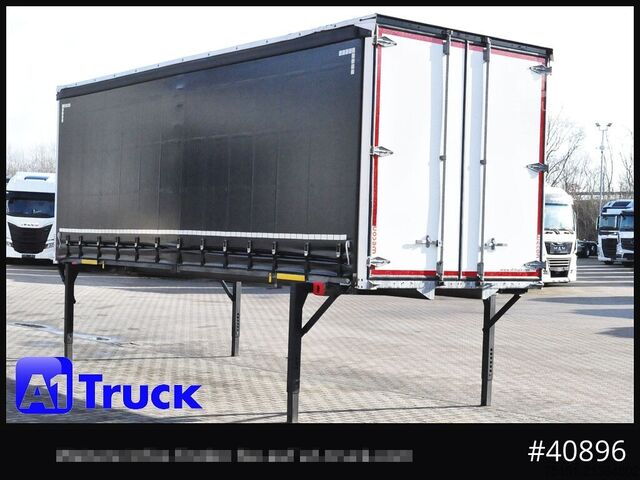 Nadwozie wymienne z platformą i plandeką WECON WPR 745, verzinkt, 2520  innen, Code XL