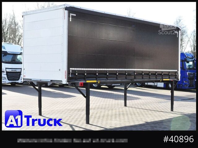 Nadwozie wymienne z platformą i plandeką WECON WPR 745, verzinkt, 2520  innen, Code XL