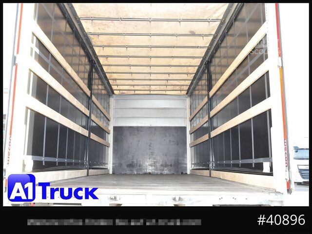 Nadwozie wymienne z platformą i plandeką WECON WPR 745, verzinkt, 2520  innen, Code XL