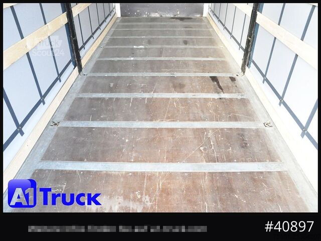 Nadwozie wymienne z platformą i plandeką WECON WPR 745, verzinkt, 2520  innen, Code XL