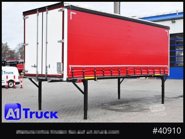 Nadwozie wymienne z platformą i plandeką WECON WPR 745, verzinkt, 2520  innen, Code XL