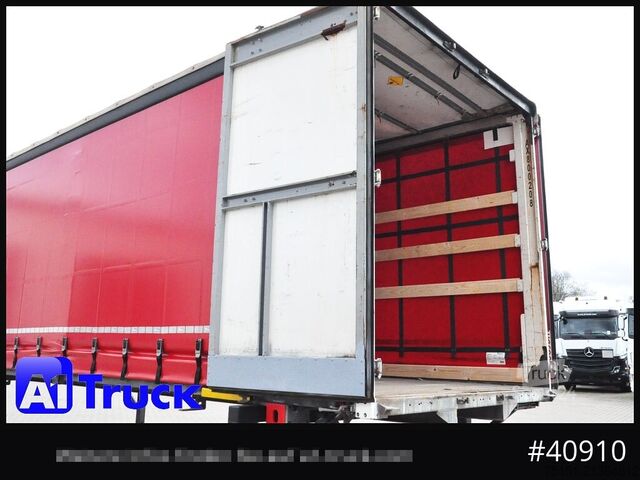 Nadwozie wymienne z platformą i plandeką WECON WPR 745, verzinkt, 2520  innen, Code XL