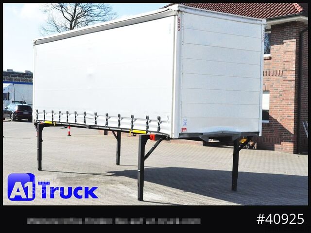 Nadwozie wymienne z platformą i plandeką WECON WPR 745, verzinkt, 2520  innen, Code XL