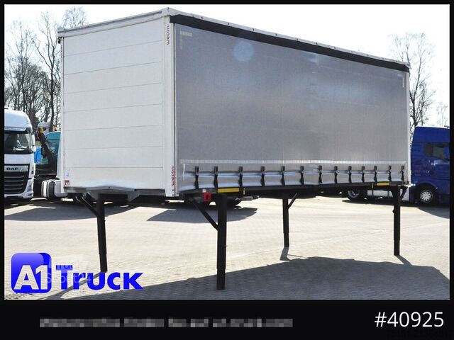 Nadwozie wymienne z platformą i plandeką WECON WPR 745, verzinkt, 2520  innen, Code XL