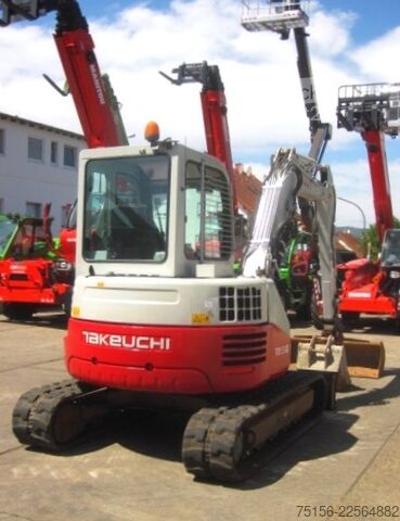 міні-екскаватор Takeuchi TB 153 FR * 3x Löffel *