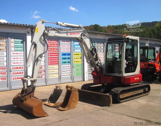 міні-екскаватор Takeuchi TB 153 FR * 3x Löffel *