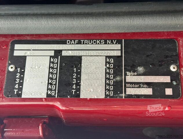 Стандартный седельный тягач DAF XF 450 FT SSC EURO 6D RETARDER/INTARDER ONLY 459