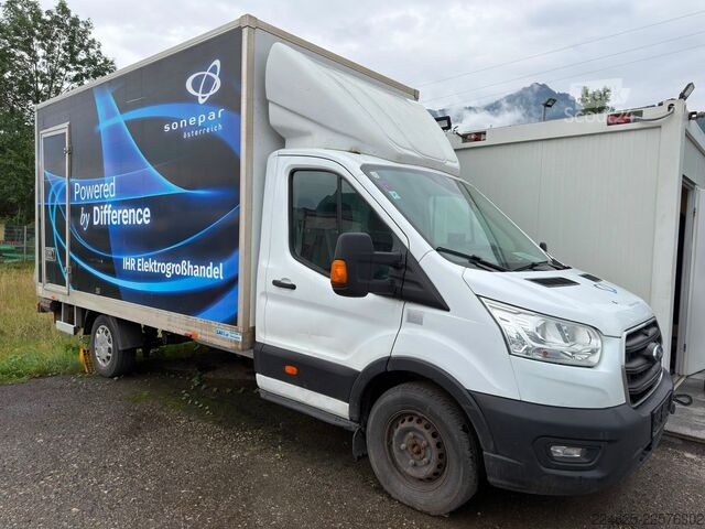 Furgoneta caja FORD TRANSIT 2.0 KOFFER + LBW *MOTORSCHADEN*