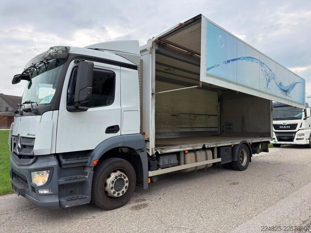 Tovornjak za prevoz pijač MERCEDES-BENZ ANTOS 1830 4X2 GETRÄNKEKOFFER + LBW EURO6