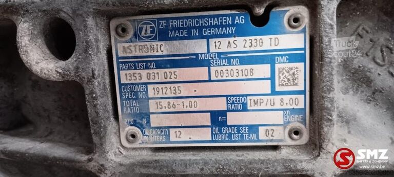 Gearbox Daf Occ versnellingsbak 12AS2330TD DAF