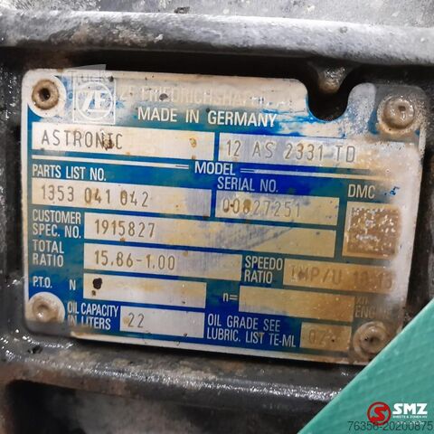 Caja de cambios Daf Occ versnellingsbak 12AS2331TD + intarder IT3 DAF