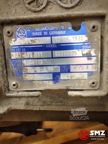 Caja de cambios Daf Occ versnellingsbak Daf XF95  12AS1930TD