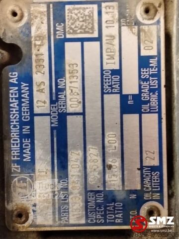 Caja de cambios Daf Occ Versnellingsbak daf 12AS2331TD