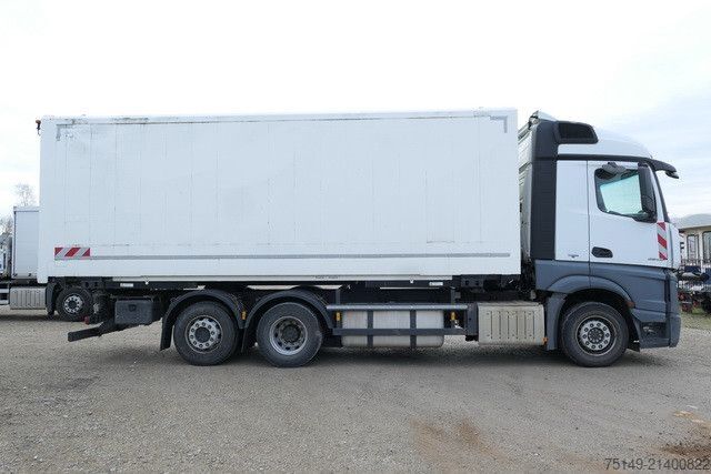 Caminhão com carroçaria intercambiável MERCEDES-BENZ 2545 L Actros 6x2, Retader, für Bohrgeräte, AHK