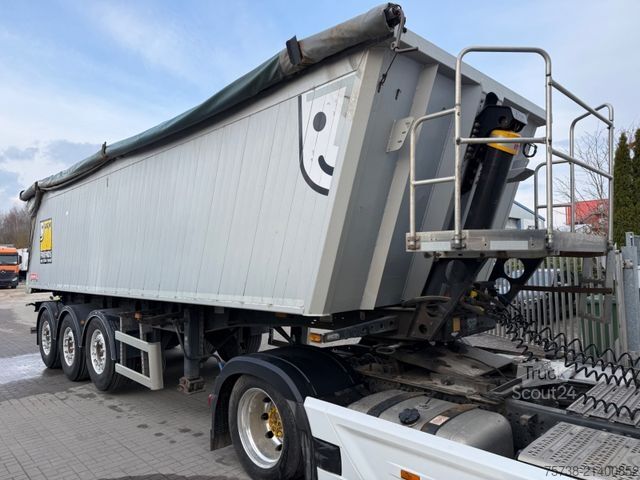 Pašizgāzēja puspiekabe LANGENDORF SKA Kippmulde/Stahl-Alu/33 m³/Plane/Luft-Lift