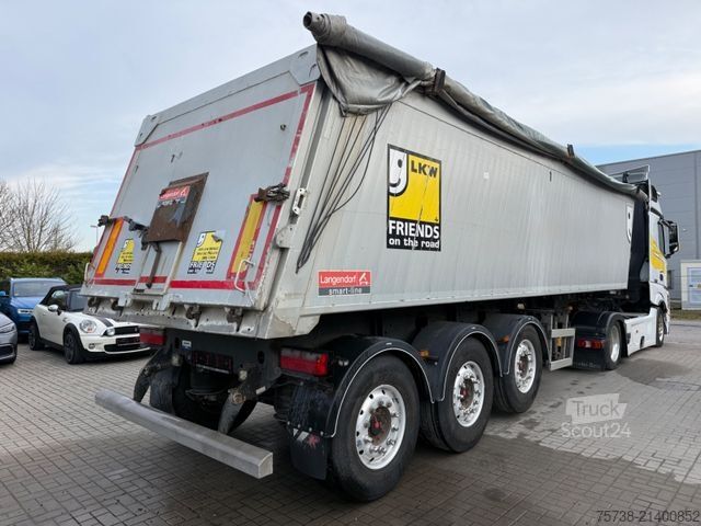 Pašizgāzēja puspiekabe LANGENDORF SKA Kippmulde/Stahl-Alu/33 m³/Plane/Luft-Lift