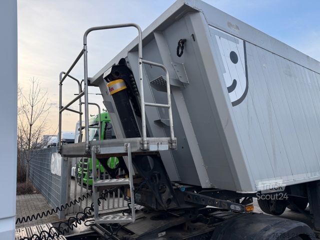 Pašizgāzēja puspiekabe LANGENDORF SKA Kippmulde/Stahl-Alu/33 m³/Plane/Luft-Lift