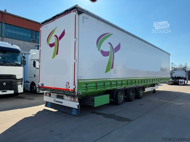 Ανοιχτό ημιρυμουλκούμενο με μουσαμά KRONE SD *  * HUBDACH * LIFTACHSE * 2,90 M HOCH *