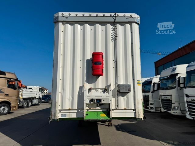 Ανοιχτό ημιρυμουλκούμενο με μουσαμά KRONE SD *  * HUBDACH * LIFTACHSE * 2,90 M HOCH *