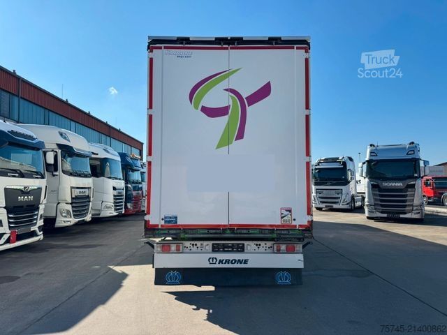 Ανοιχτό ημιρυμουλκούμενο με μουσαμά KRONE SD *  * HUBDACH * LIFTACHSE * 2,90 M HOCH *