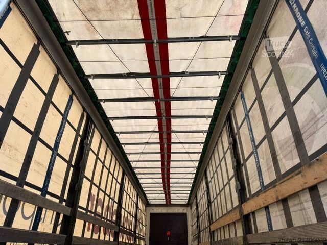 Ανοιχτό ημιρυμουλκούμενο με μουσαμά KRONE SD *  * HUBDACH * LIFTACHSE * 2,90 M HOCH *