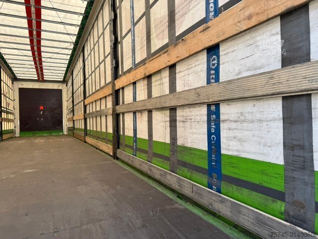 Ανοιχτό ημιρυμουλκούμενο με μουσαμά KRONE SD *  * HUBDACH * LIFTACHSE * 2,90 M HOCH *