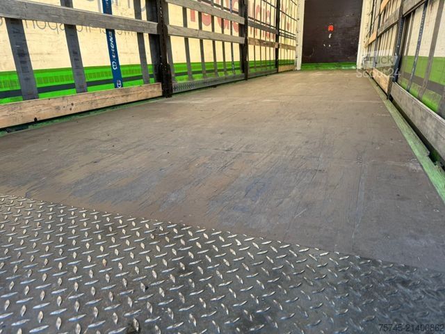 Ανοιχτό ημιρυμουλκούμενο με μουσαμά KRONE SD *  * HUBDACH * LIFTACHSE * 2,90 M HOCH *