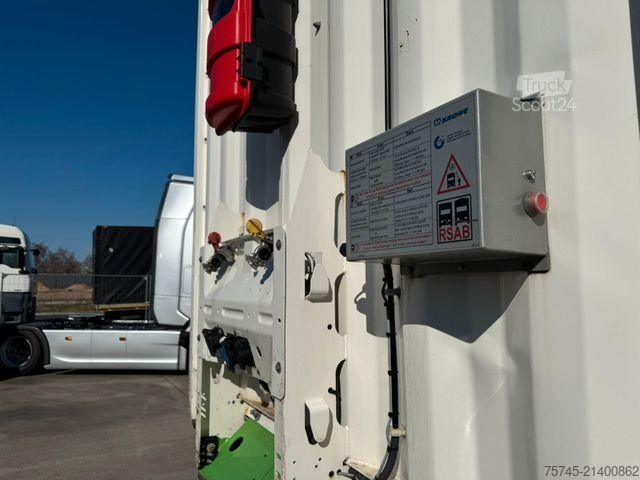 Ανοιχτό ημιρυμουλκούμενο με μουσαμά KRONE SD *  * HUBDACH * LIFTACHSE * 2,90 M HOCH *