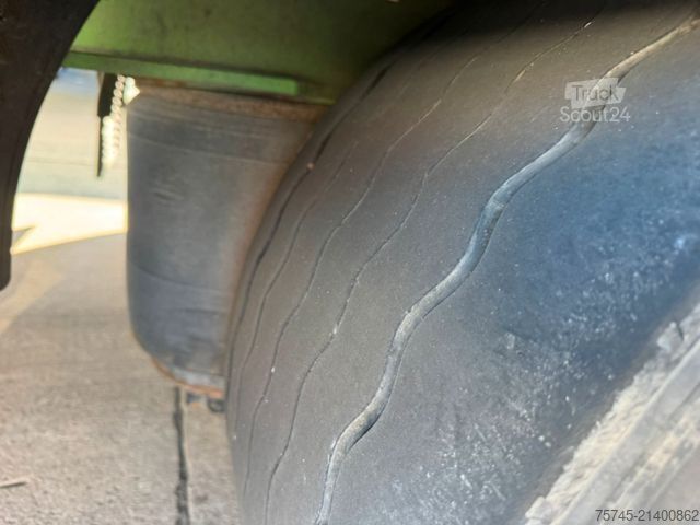 Ανοιχτό ημιρυμουλκούμενο με μουσαμά KRONE SD *  * HUBDACH * LIFTACHSE * 2,90 M HOCH *