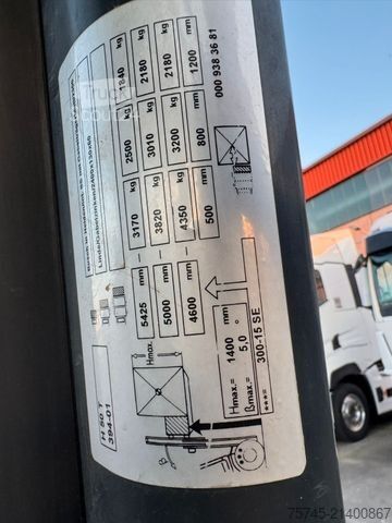 Frontstapler LINDE H 50 * TRIPLEX * GAS * 5.600 h *