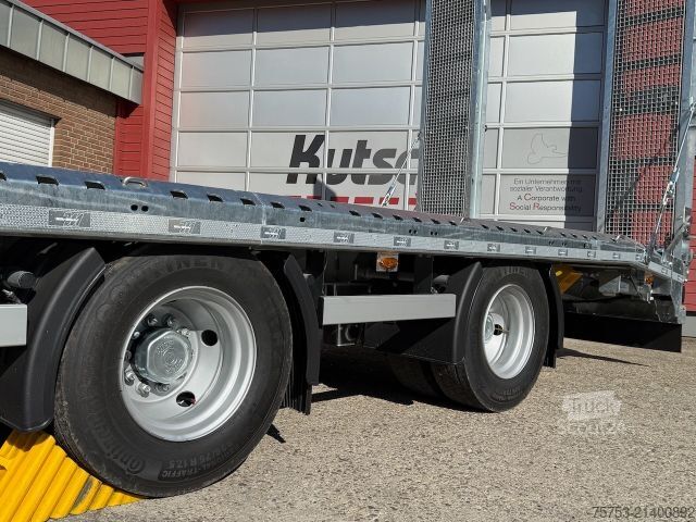 Trailer med arbejdsplatform MÜLLER-MITTELTAL ETÜ-TA-R 21 Tieflader 7m, luftgefedert, LED