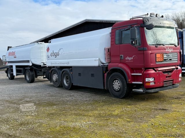 Tankbil MAN TGA + Esterer Tankzug