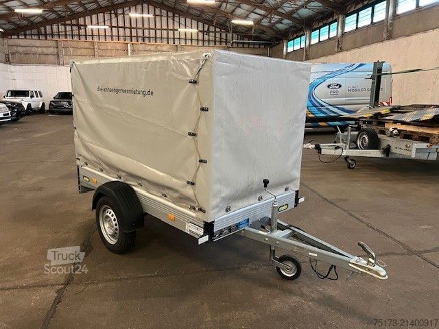 Car trailer UNSINN FZ-TECHNIK WEB T 2111-7- 13 Plane u. Spriegel 100 Kmh