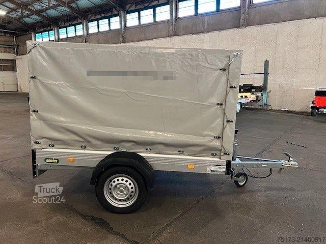 Car trailer UNSINN FZ-TECHNIK WEB T 2111-7- 13 Plane u. Spriegel 100 Kmh