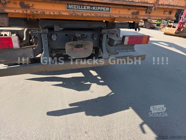Damperli kamyon MERCEDES-BENZ Atego 1218 / Kipper+Kran / load 5,2ton / E3