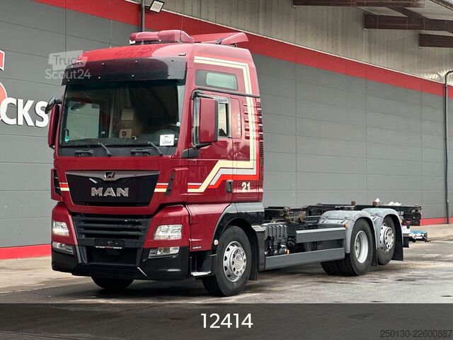 Camion porte-caisses amovibles MAN TGX 26.460 6x2 LL / EBA / LGS / ACC / NLA / BÄR