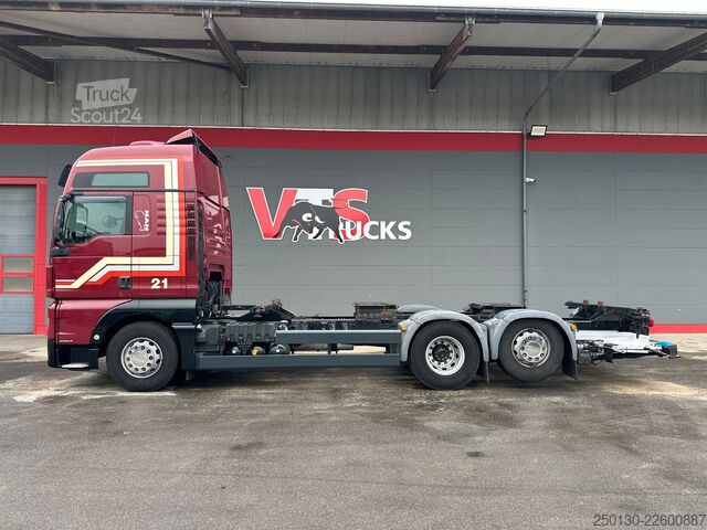 Camion porte-caisses amovibles MAN TGX 26.460 6x2 LL / EBA / LGS / ACC / NLA / BÄR