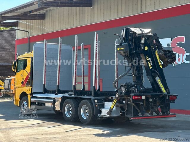 Camion forestier MAN TGX 33.580 6x4 BL PAVIC Holz & TAJFUN 130ZK
