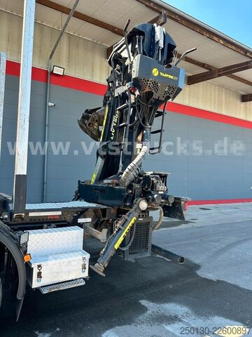 Camion forestier MAN TGX 33.580 6x4 BL PAVIC Holz & TAJFUN 130ZK