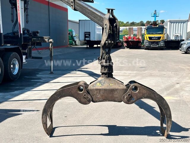 Camion forestier MAN TGX 33.580 6x4 BL PAVIC Holz & TAJFUN 130ZK