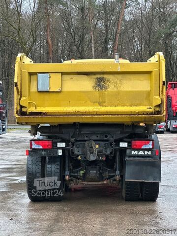 Camion-benne tricar MAN TGS 35.480 8x6BB Meiller Bordmatik *Motorschaden