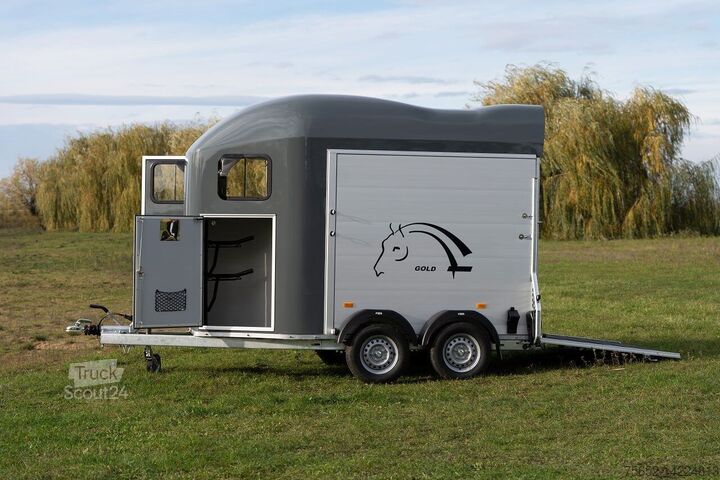 Hästtrailer Cheval Liberté Gold Origins Aluminium Sattelkammer 100