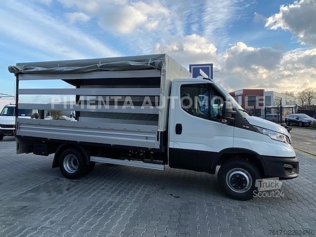Camion bâché IVECO Daily 70C18HP PRITSCHE PLANE LUFT TEMPO AHK KLIM