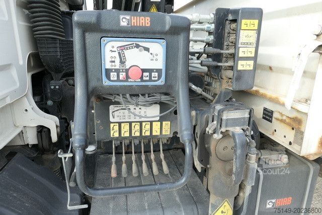 Dreiseitenkipper MAN 8.220 TGL BB, Hiab 055 BS-2, Greifer, AHK, Funk